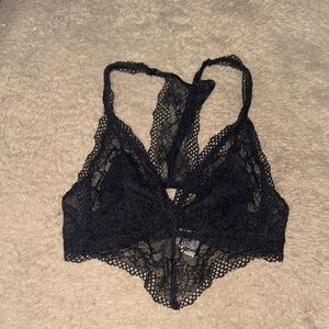 Black Lace Racerback Bralette
